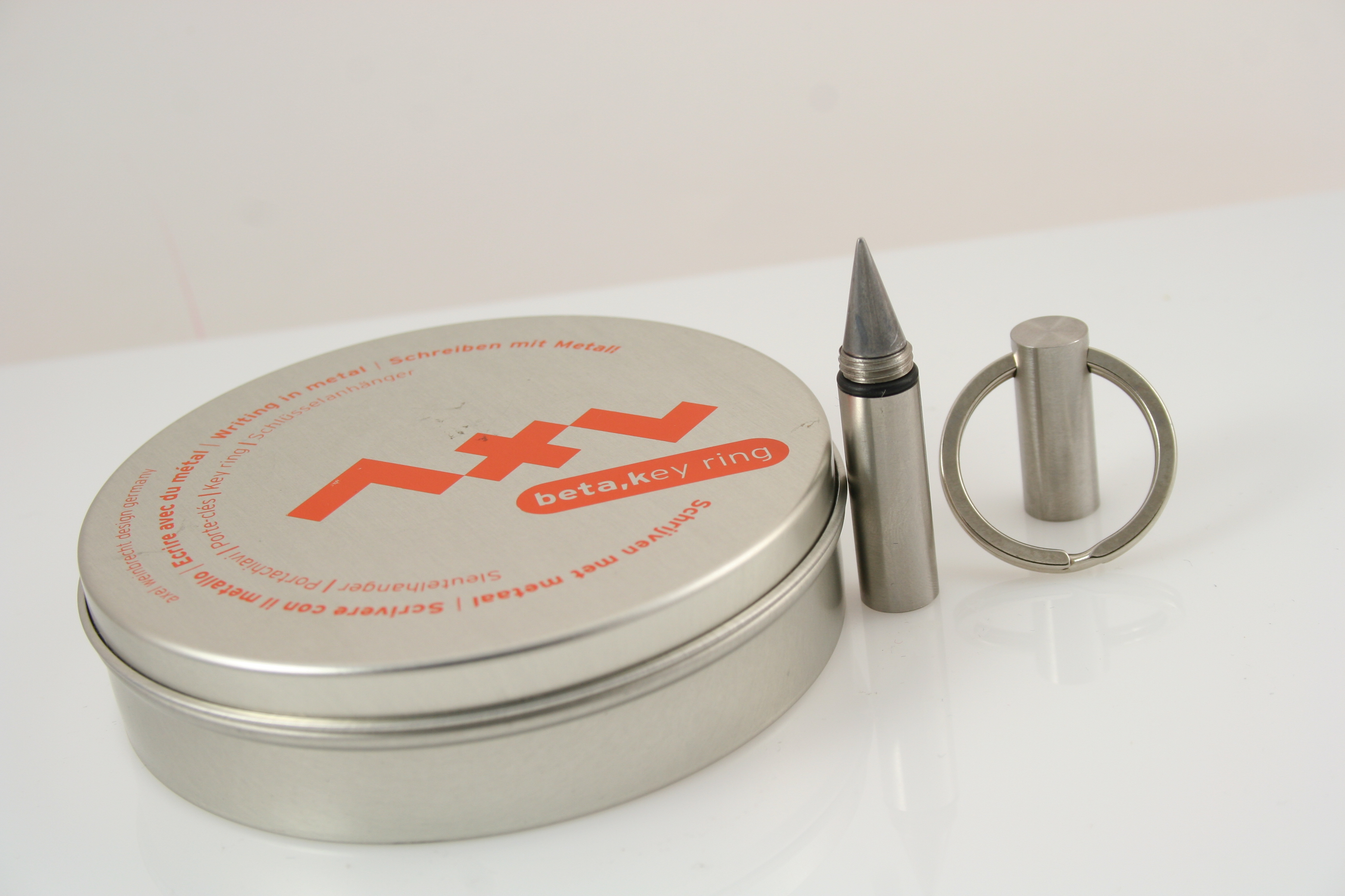 Jac Zagoory Beta An Axel Weinbrecht Design Inkless Pen - Silver - Pen  Boutique Ltd