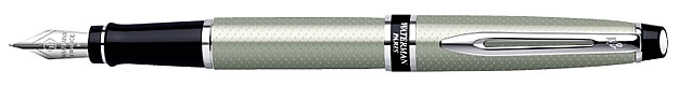 Waterman Green Expert Urban City Fountain Penw/Free Pouch