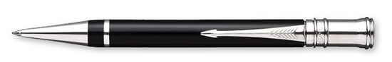 Parker Duofold  Ballpoint Pen Black with Silver Trim
