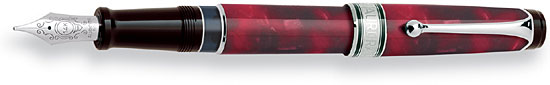 Aurora Optima Red Fountain Pen