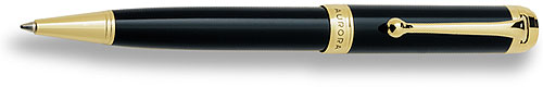 Aurora Talentum Black with Gold Trim BallPoint