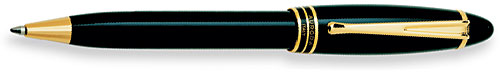 Aurora Ipsilon Resin Black Ballpoint Pen