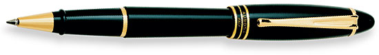 Aurora Ipsilon Resin Black Roller Ball