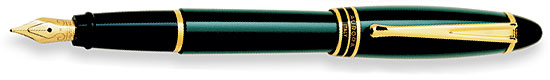 Aurora Ipsilon Resin Green Fountain Pen