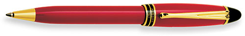 Aurora Ipsilon Resin Red Ballpoint Pen