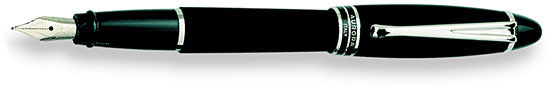 Aurora Ipsilon Satin Black Fountain Pen