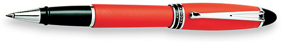 Aurora Ipsilon Satin Orange Roller Ball