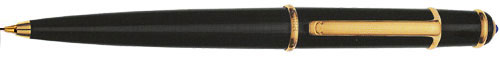 Cartier Diabolo Ballpoint Gold Plated Mechanical Pencil 0.7mm 