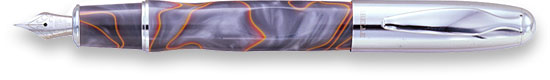 Libelle Vortex Grey Swirl Fountain Pen