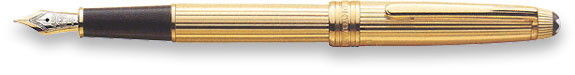 Montblanc Solitaire Classique All Gold Fountain Pen
