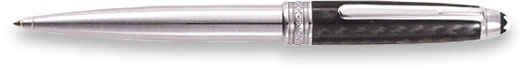Montblanc Solitaire Classique Carbon Fiber Stainless Steel Ballpoint
