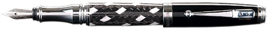 Monteverde Invincia Black Tie Fountain Pen