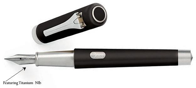 Omas Emotica Fountain Pen Black