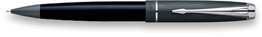 Parker 100 Cobalt Black Silver Trim Mechanical Pencil 0.5MM