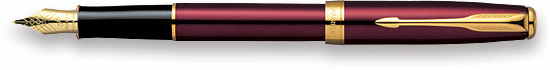 Parker Sonnet Ruby Red Fountain Pen