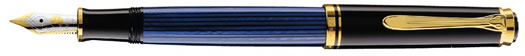 Pelikan Souveran M400 Black/Blue Fountain Pen