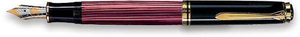 Pelikan Souveran M800 Black/Red Fountain Pen