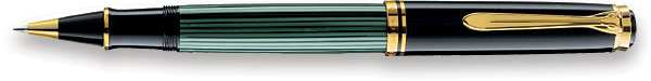 Pelikan Souveran R800 Black/Green Roller Ball
