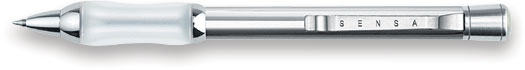 Sensa Classic Crystal Silver Gel Ballpoint 