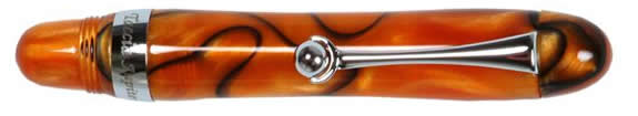 Taccia Jupiter Tiger Orange Ballpoint Pen