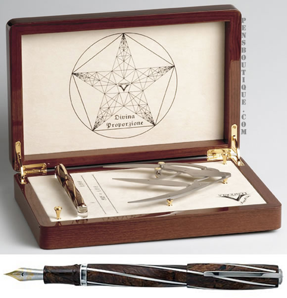 Visconti Divine Proportion Limited Edition Fountain Pen - Sterling Silver