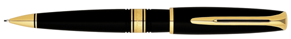 Waterman Charleston Black Gold Trim Pencil 0.5mm