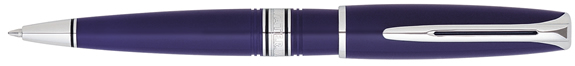 Waterman Charleston Blue Chrome Trim BallPoint