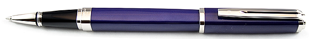 Waterman Exception Rollerball Pen Blue Lacquer 