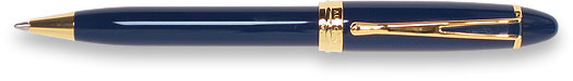 Aurora Ipsilon Deluxe Blue Ballpoint Pen