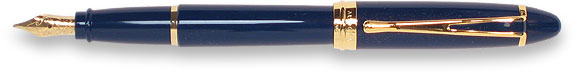 Aurora Ipsilon Deluxe Blue Fountain Pen