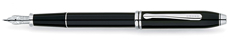 Black Lacquer/Rhodium Plated