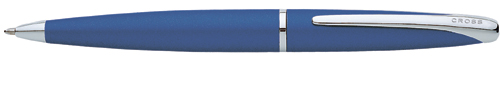 Cross Azurite Blue Chrome BallPoint