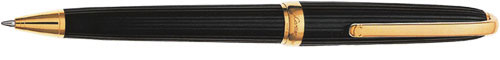 Louis Cartier Ballpoint Black Composite w/Gold Finish
