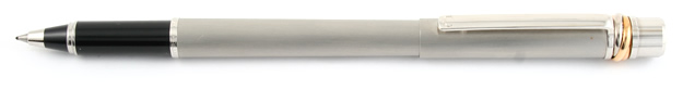 Cartier Must De Cartier  Brushed Platinum Rollerball Pen