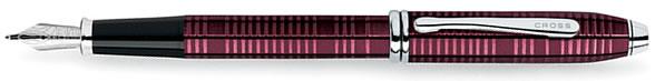 Cross Townsend  Garnet Red Lacquer Fountain Pen
