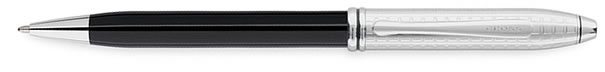 Cross Townsend Tango Black with Engraved Cap BallPoint