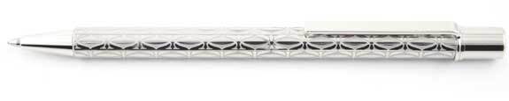Cartier Must Double C De Cartier Platinum Ballpoint  Pen