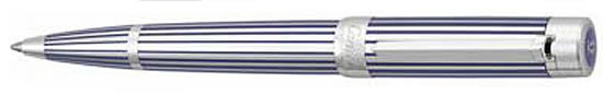 Cartier de Pasha Blue Lacquer Ballpoint Pen