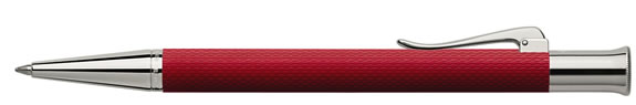 Faber Castell Guilloche Coral Red Ballpoint Pen 