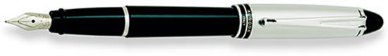 Aurora Ipsilon Metal Chrome Cap Fountain Pen