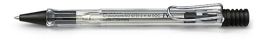 Lamy Al-Star Clear Ballpoint Pen 