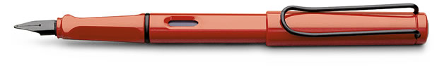 Lamy Safari Red Fountain Pen 