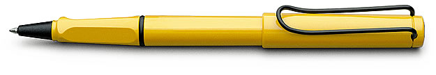 Lamy Safari Yellow Rollerball Pen 