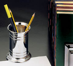 Pencil Cup Chrome Plated