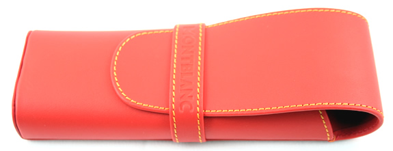 Montblanc Two Pen Pouch Red - All Color Collection