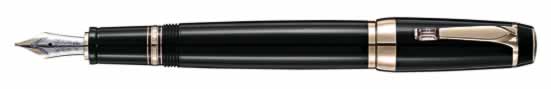 Montblanc Boheme Marron Fountain Pen -Smoky Crystalline Stone (RETRACTABLE NIB FP)