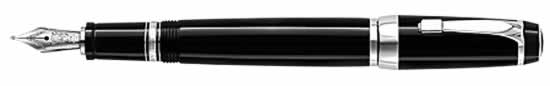 Montblanc Boheme Platinum Plated W/out Stone  Fountain Pen -LARGE Fountain Pen