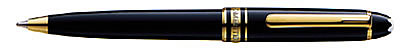 Montblanc Mozart Black Gold Plated Ballpoint Pen