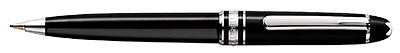 Montblanc Mozart Black Platinum Plated 0.7mm Mechanical Pencil