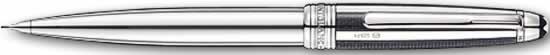 Montblanc Solitaire Classique Silver Fiber Glass Guilloche Mechanical Pencil 0.7mm